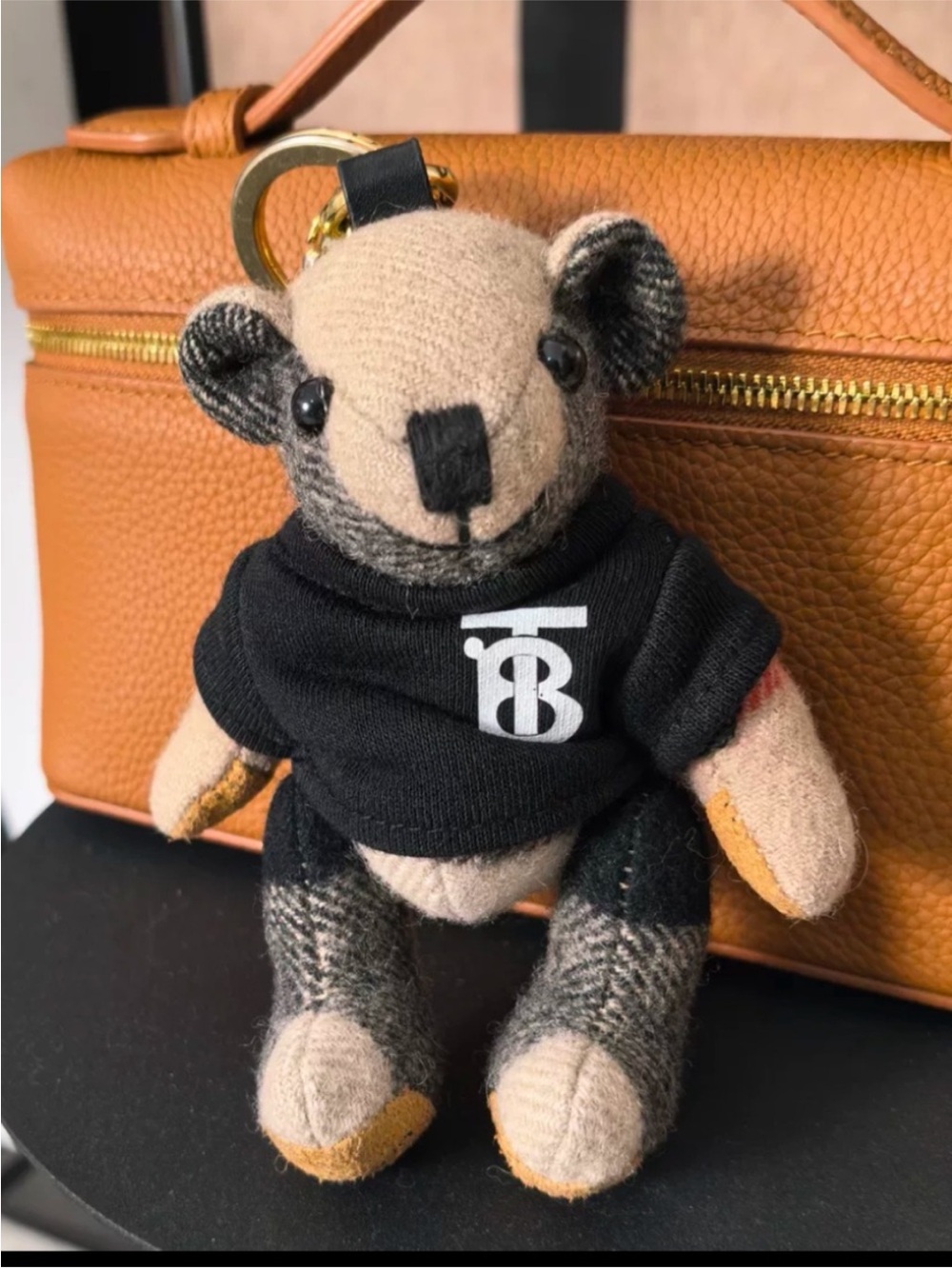 Burberry Thomas Bear Keychain Charm